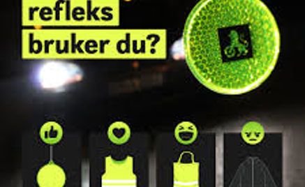 Foto: Bruk refleks, bli sett bilde av mange ulike typer reflekser